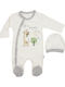 Annora Baby Gray Baby Bodysuit