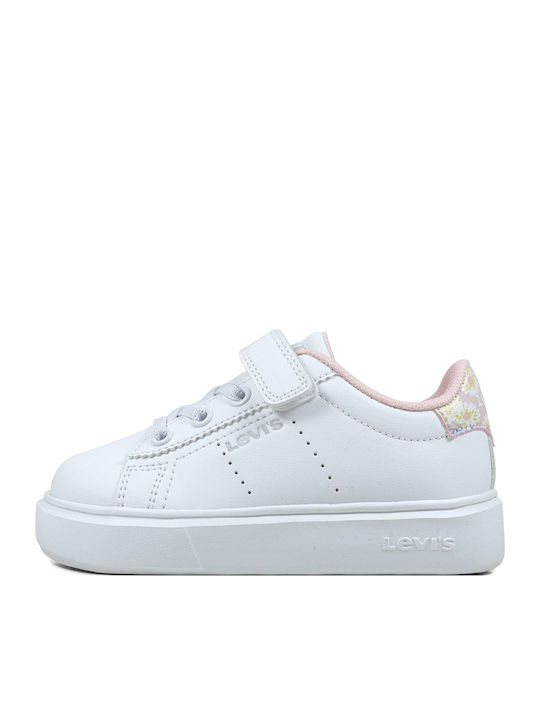 Παιδικά Sneakers με Σκρατς Λευκά