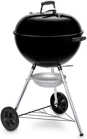 Weber Rostfreier Stahl Holzkohlegrill Kessel Mit einem Deckel und Thermometer 57x57cm