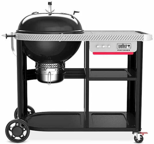 Weber Performer Premium Holzkohlegrill Kessel Mit einem Deckel und Thermometer 57x57cm
