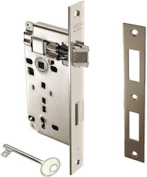 Agb 40mm Lock 40-75 Mesoportas Square Plate Nickel 5854006