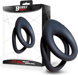 Inele Pentru Penis Dublu Din Silicon 37/45 Mm Inele Pentru Penis Dublu Din Silicon 37/45 Mm