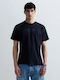 T-shirt Σκούρο Μπλε