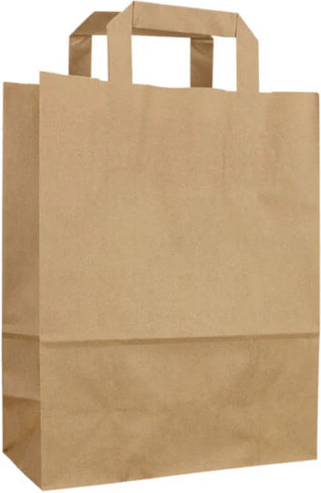 Papier Plastiktüten Verpackung Kraft 32x21x24cm 250 Stück