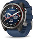 Garmin quatix 8 Titanium Αδιάβροχο Smartwatch με Παλμογράφο