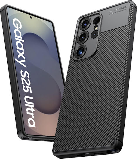 Ancus Back Cover Silikon Schwarz Galaxy S25 Ultra