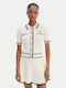 Damen Strickjacke in Beigem Farbton