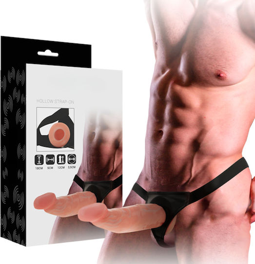 Dildo Realistc Strap On Cu Vene Proeminente Extensie Penis Fără BPA Rezistent La Apă Stimulare Plăceri Unice Ușor De Curățat 17 X 5 Cm Nudet