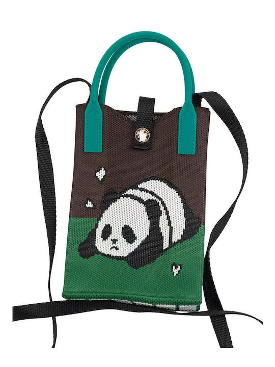 Kinder Tasche Umhängetasche Grüne 13x5cm
