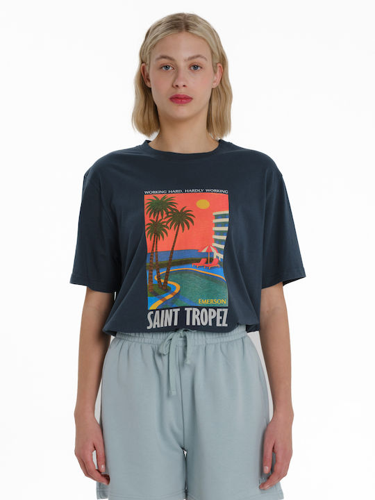 Γυναικείο T-shirt Μπλε