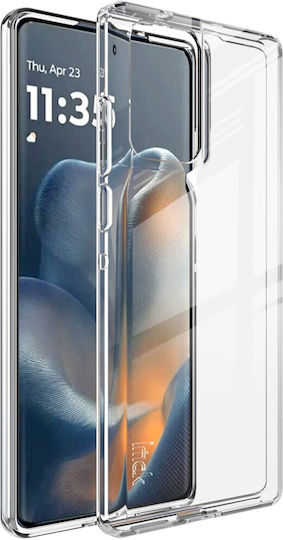 Imak Ux-10 Series Silicone Transparent Back Cover (Motorola Edge 50 Fusion)