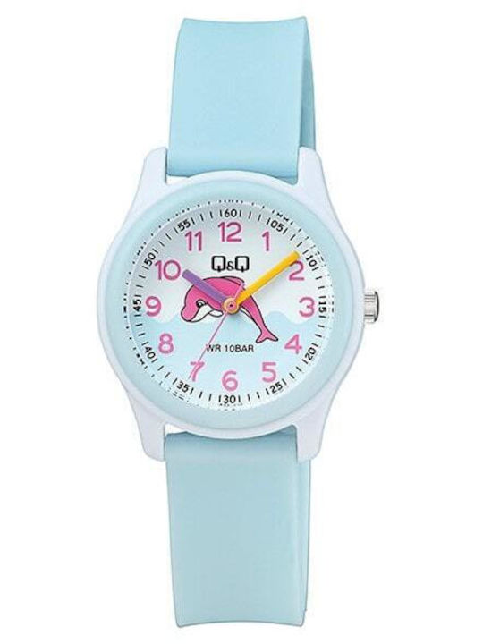 Q&Q Kids Analog Watch 32mm Turquoise