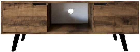 TV Stand Siena Walnut M139.7xD29.7xH53cm