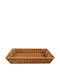 Dekoratives Körbchen Rattan Braune 32x26x6,5cm