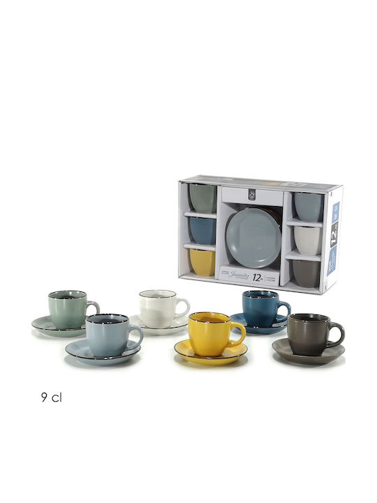 General Trade Coffee Cup Porcelain Multicolour 100ml