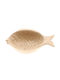 Atmosphera Round Ceramic Serving Bowl Beige with a Diameter of 16.5cm