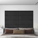 vidaXL Fabric Bed Headboard Black 90cm