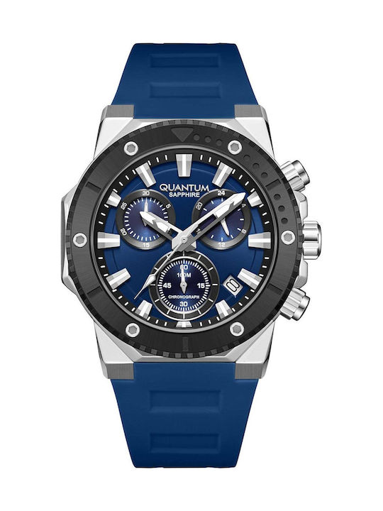 Quantum Hunter Men's Watch 44mm Chronograph Bat...