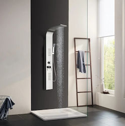 H2O Hydromassage Column Silver