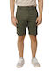 Herren Shorts Chino Oliv