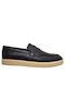 Easy Leather Men's Moccasins in Blue Colour