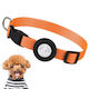 Pet Collar Apple AirTag Nylon Cat Dog Size L 2.5 x 42 x 60cm Orange