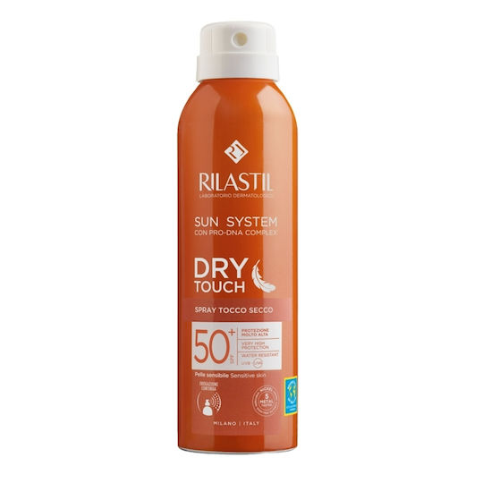 Rilastil Sun System Trockene Berührung Sonnencreme Emulsion Für Körper SPF50+ In Spray 200ml