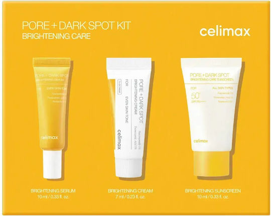 Celimax Pore + Dark Spot Kit Hautpflege-Set für Aufhellung 3 Stück
