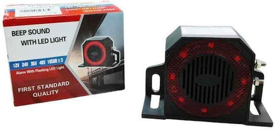 Auto Gs Reverse Horn Led Light Heavy Vehicles 1pc 15860