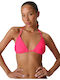 Fuchsia Bikini Triangle Top