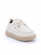 Leather Kids Moccasins Beige