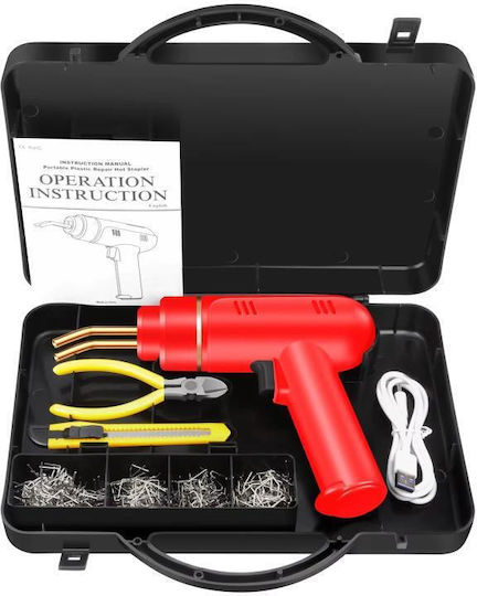 Car Bumper Repair Kit Charging Welding Red