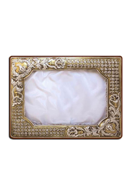 SilverBrand.gr Wedding Crown Case Rectangle Gold 23x29cm