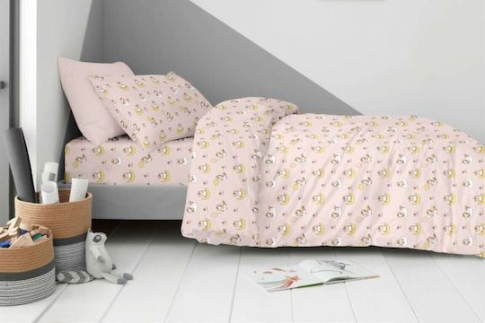 Astron Italy Детско Единично Одеяло Unicorn Unicorn Ballon 160x250см