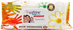 Softline Șervețele Umede Bebe 72 Bucăți