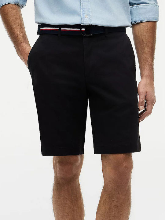 Tommy Hilfiger Ανδρική Βερμούδα Μαύρη