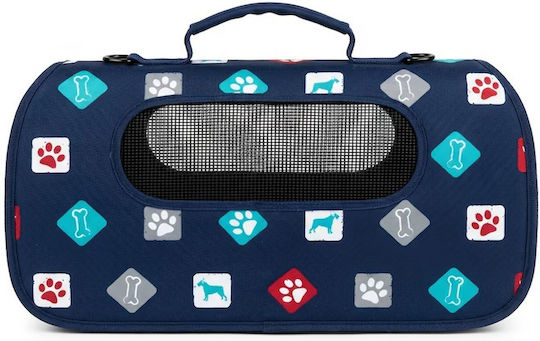 Geantă Pentru Transport Câine/Pisică Albastră L45xL28xÎ27cm