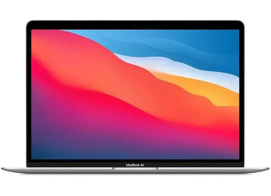 Apple MacBook Air M1 13.3" (2020) Argintiu Recondiționat Clasificare A (M1/8GB/256GB SSD)