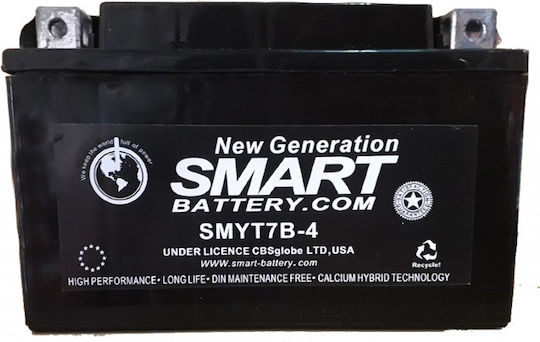 Baterie Moto 12v 7ah Yt7b-4 Stângă Yt7b-4