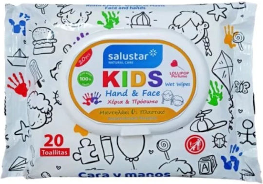 Salustar Salustar Baby-Feuchttücher Duftfrei & Parabene frei 20 Stück