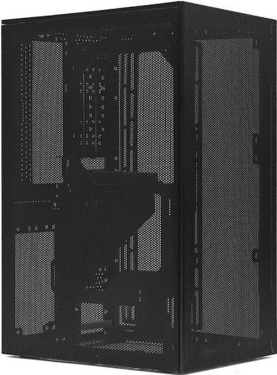 Ssupd Meshroom S V2 PCIe 5.0 Mini Tower Computer Case Black