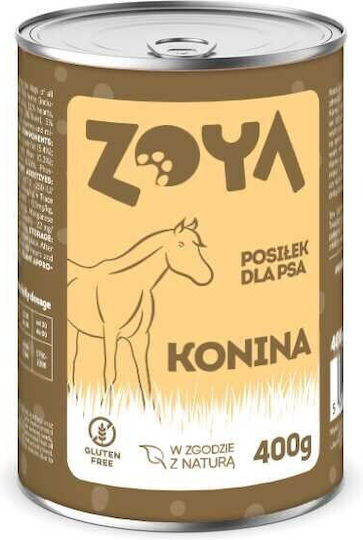 Wet Dog Food Zoya Horse 400g