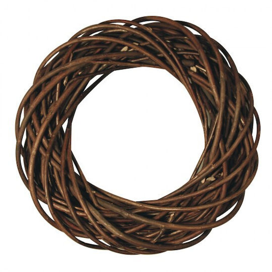 Wreath Willow 25cm Brown
