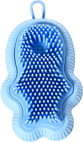 Pet Camelot Dog Brush for Fur Cleaning Blue