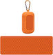 Set of Sports Travel Towels Portable Quick Drying Cold Air Microfiber Towels Silicone Storage Case Size 30x80cm Orange