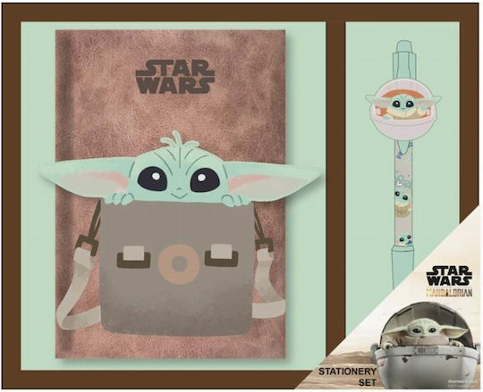 Star Wars Mandalorian Grogu Σετ Γραφικής Ύλης