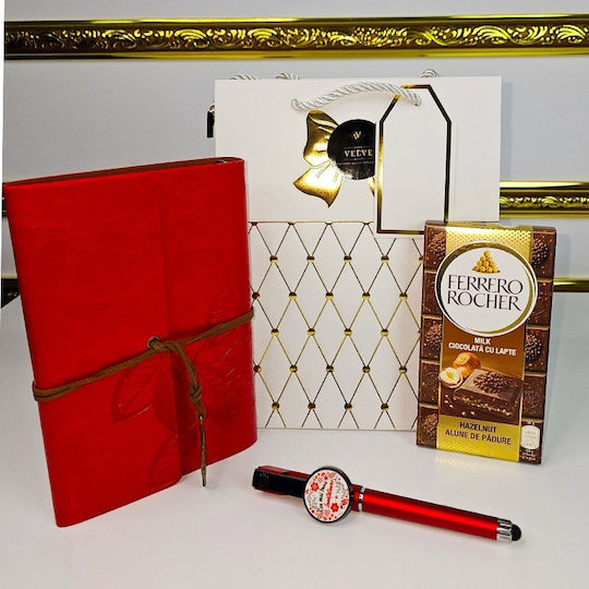 Velve Velve Schreibtischset mit Notizbuch und Stift 1 Stück