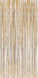 Fringed Curtain Alista Home Party Decor Model Photo Background Colorful Party Decoration Size 100x200 Cm Gold Champagne