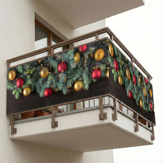Christmas Decoration Balloon Cover Fence Balcony Christmas 100x250