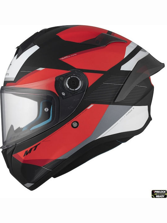 MT Targo S Kay B5 Matte Red Κράνος Μηχανής Full...